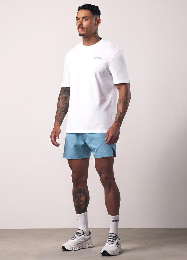 Gym King Relentless Tee White