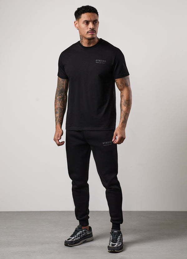 Gym King Resilient Mindset Tee Black