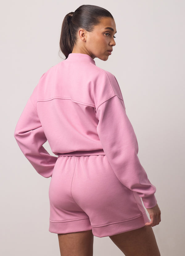 Gym King Retreat Boxy Short Dusky Rose