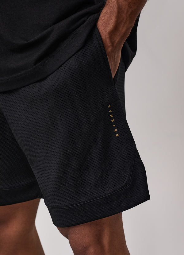 Gym King Rival Mesh Short Black