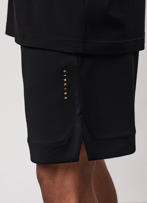 Gym King Rival Mesh Short Black