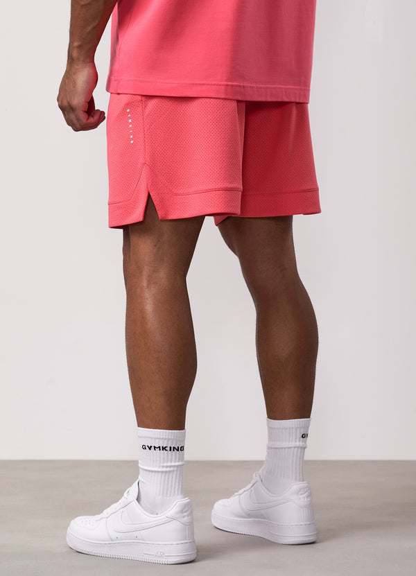gym king Rival Mesh Short Coral