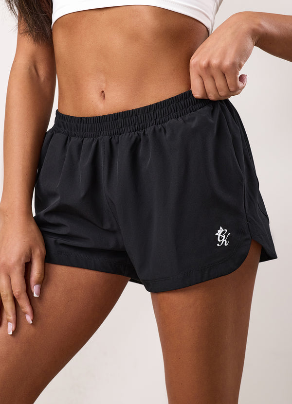 Gym King Running Short Black