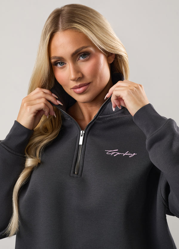 Gym King Script Mindset Funnel Dark Pewter