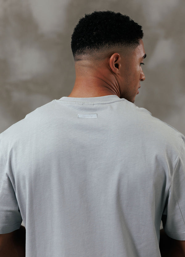 gym king Script Relaxed Fit Tee Urban Grey