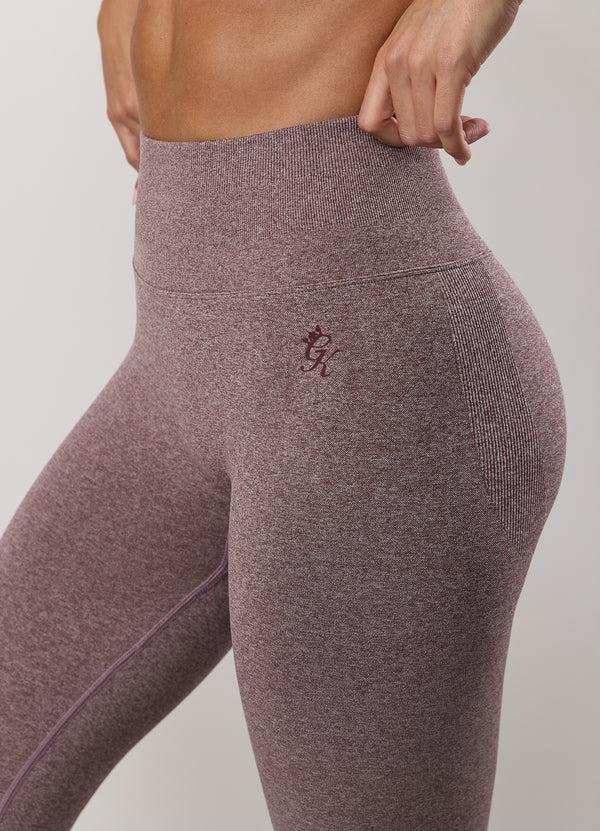 Gym King Sculpt Marl Legging Grape