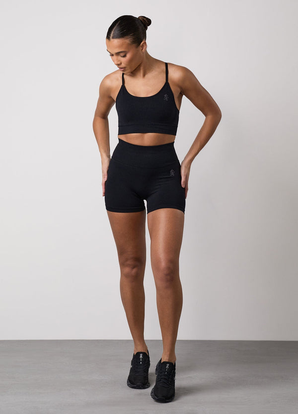 Gym King Sculpt Seamless 3" Short Black