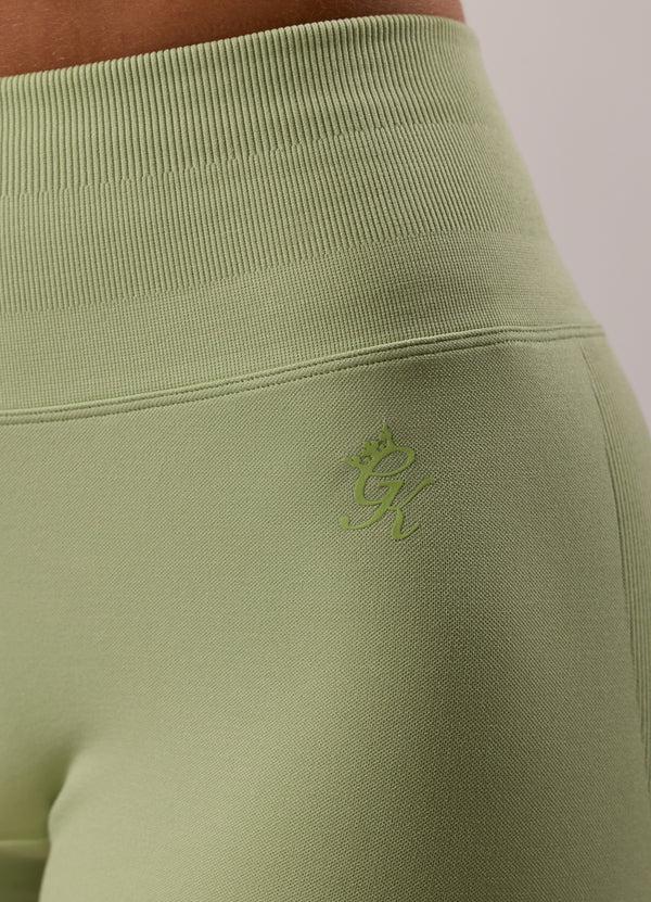 Gym King Sculpt Seamless 3" Short Matcha Green