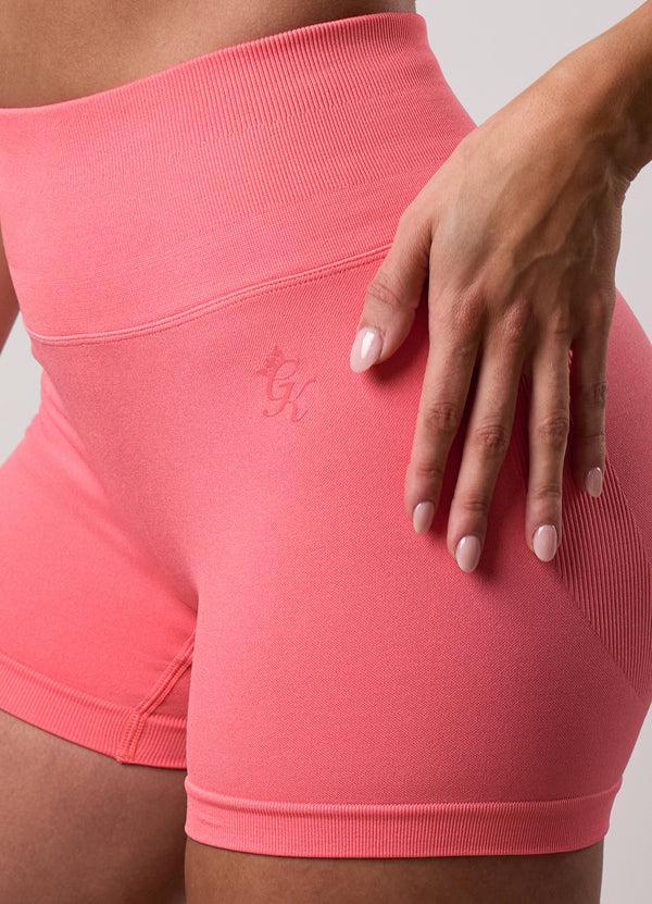 Gym King Sculpt Seamless 3" Short Spiced Coral