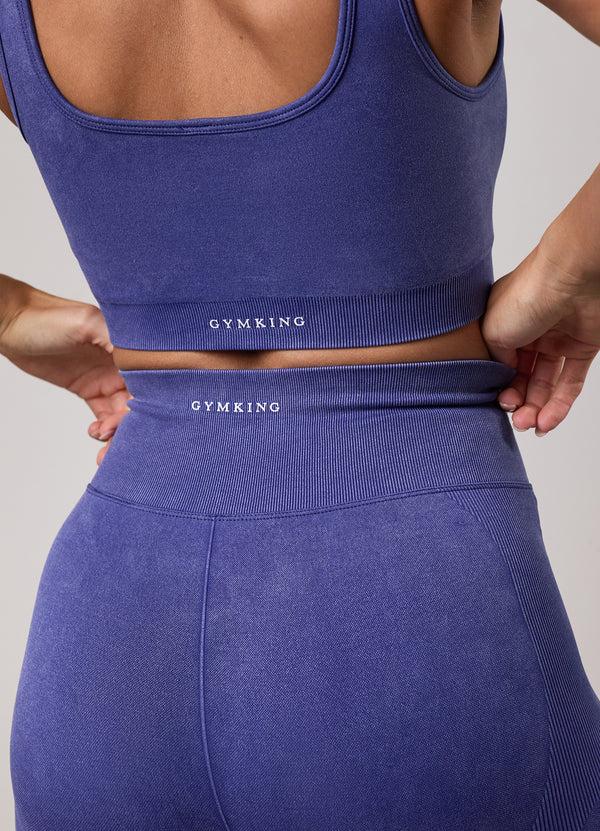 Gym King Seamless Bralette Starlight Blue