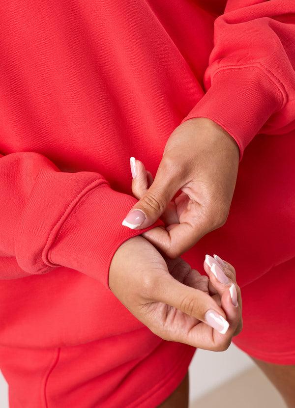 Gym King Shadow Oversized Crew Watermelon