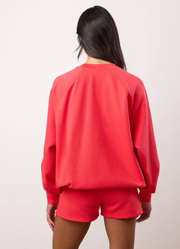 gym king Shadow Oversized Crew Watermelon