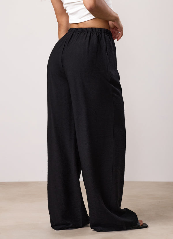 gym king Signature Woven Trousers Black