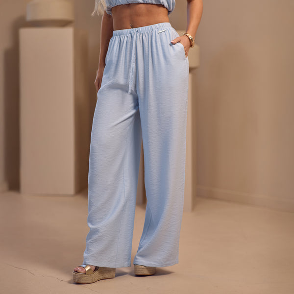 Gym King Signature Woven Trousers Fresh Blue