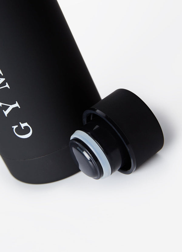 gym king Stainless Steel Water Bottle Black/White