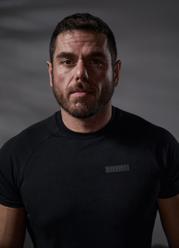 Gym King Stoic Tee Black