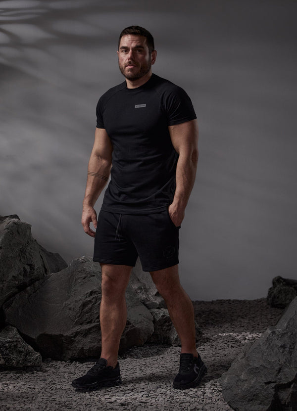 Gym King Stoic Tee Black