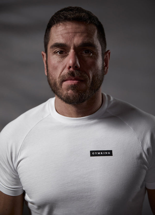 Gym King Stoic Tee White