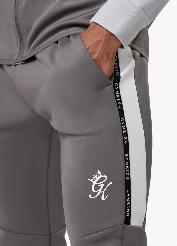 Gym King Taped Core Plus Jogger Steel