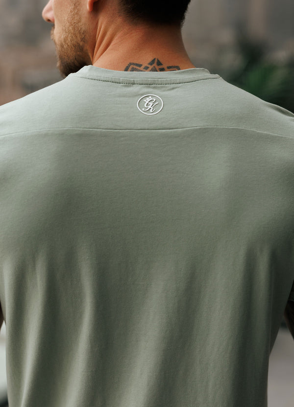 Gym King Taped Jersey Tee Frosted Sage