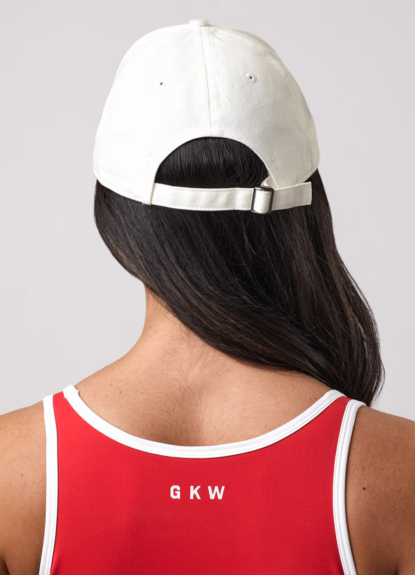 Gym King Team GKW Pitcher Cap Cream