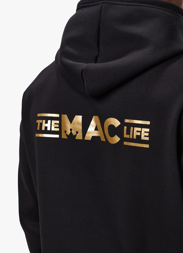 Gym King TML Fleece Hoodie Black/Gold