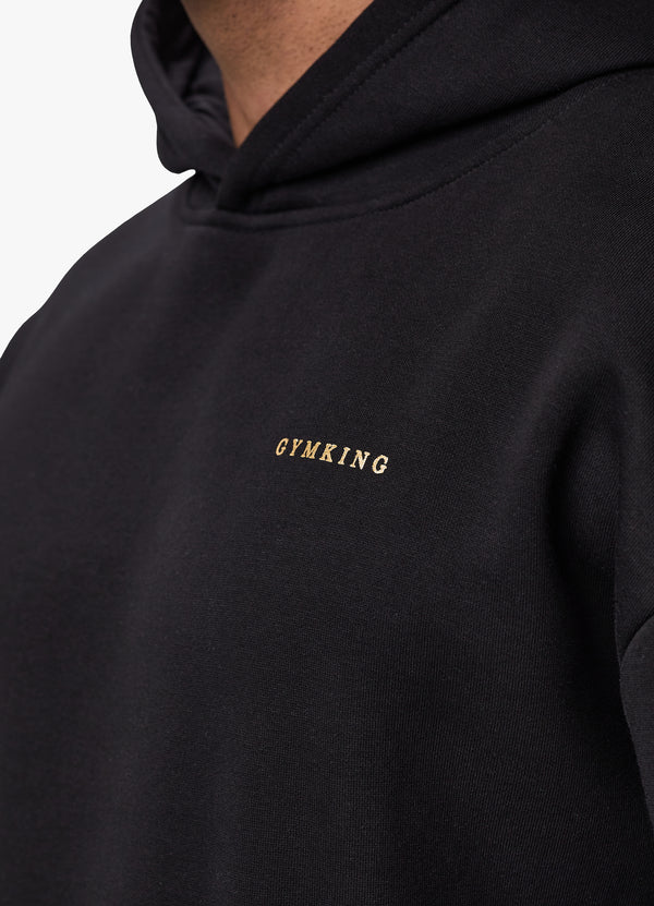 Gym King TML Fleece Hoodie Black/Gold