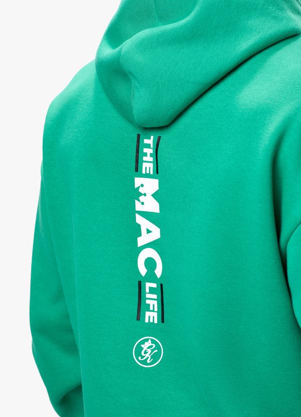 Gym King TML Fleece Hoodie Shamrock Green
