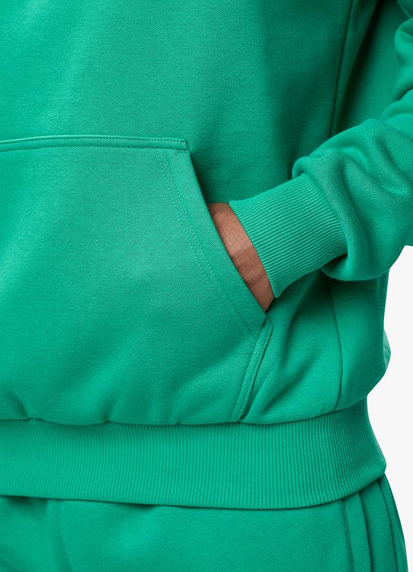 Gym King TML Fleece Hoodie Shamrock Green