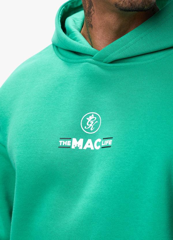 Gym King TML Fleece Hoodie Shamrock Green