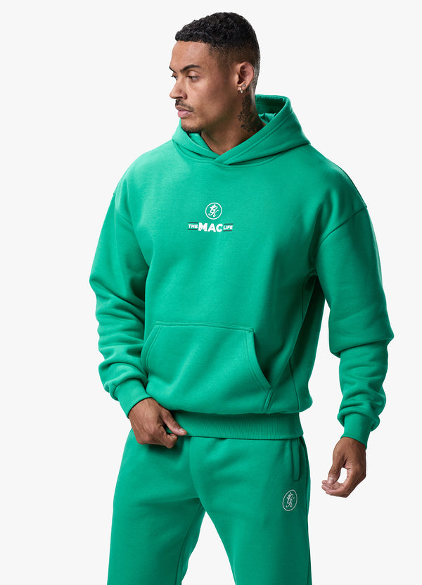 gym king TML Fleece Hoodie Shamrock Green