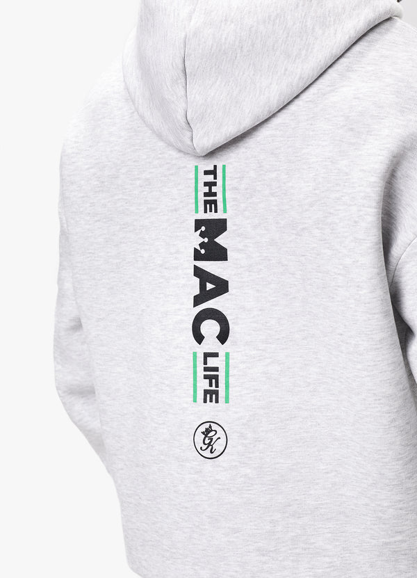 Gym King TML Fleece Hoodie Snow Marl