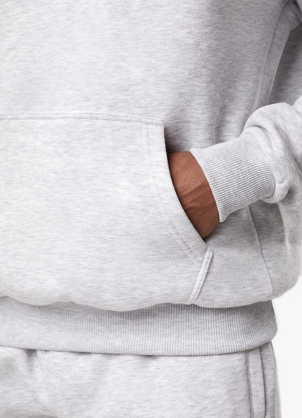 Gym King TML Fleece Hoodie Snow Marl