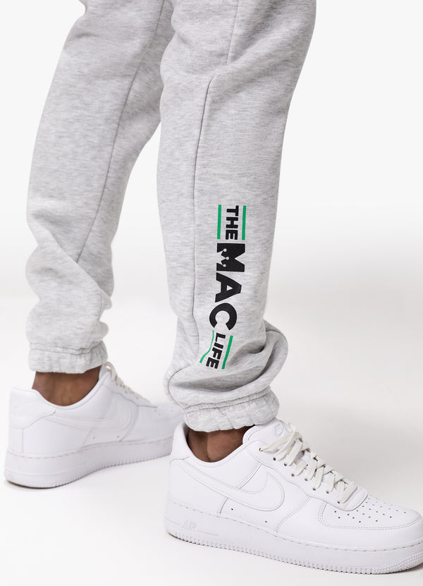 Gym King TML Fleece Jogger Snow Marl
