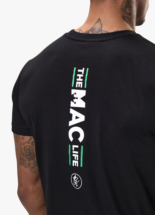 Gym King TML Jersey Regular Fit Tee Black