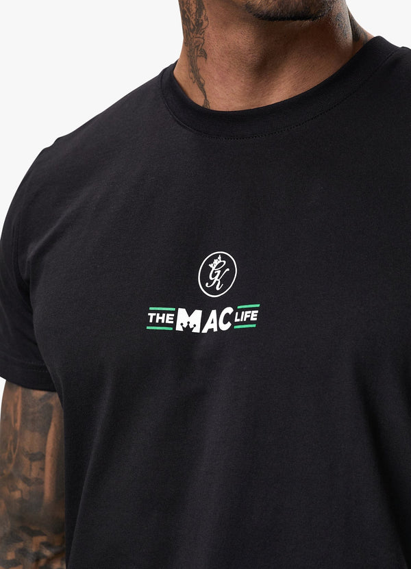 Gym King TML Jersey Regular Fit Tee Black