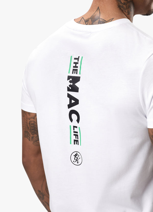 Gym King TML Jersey Regular Fit Tee White