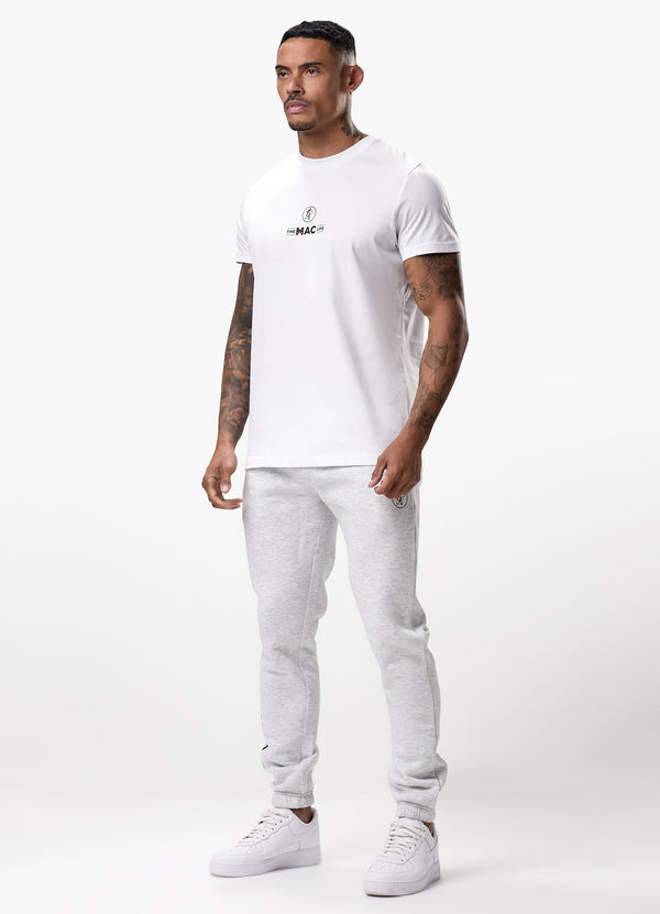 Gym King TML Jersey Regular Fit Tee White