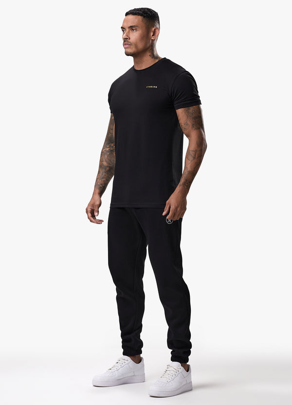 Gym King TML Jersey Tee Black/Gold