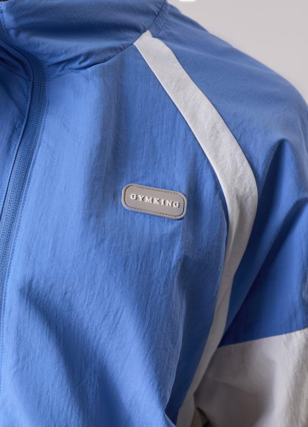 Gym King Track Woven Jacket Blue Iris