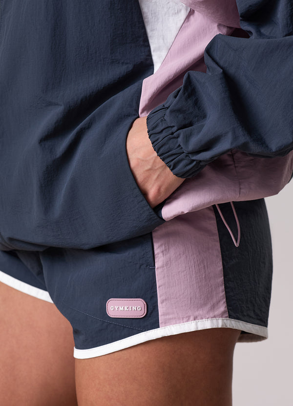 Gym King Track Woven Jacket Midnight Blue