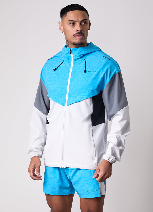 Gym King Vision Full Zip Hood Portofino Blue