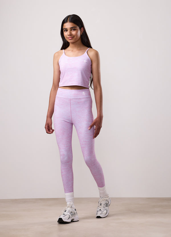 Gym King Kids 365 Legging Hydrangea Blue / Bubblegum Pink Grindle