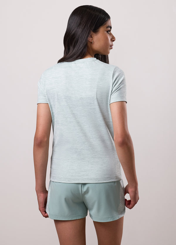 gym king Kids 365 Short Sleeve Tee Green Mist Grindle