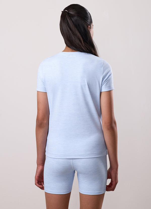 gym king Kids 365 Short Sleeve Tee Hydrangea Blue Grindle