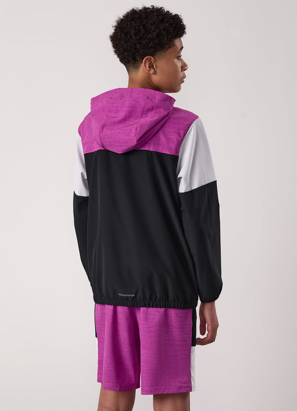 gym king Kids Vision Tracksuit Top Orchid/Dark Grey