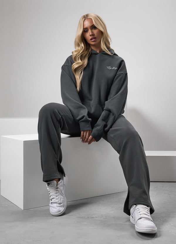 Gym King Reset Straight Leg Fleece Jogger Green Smoke