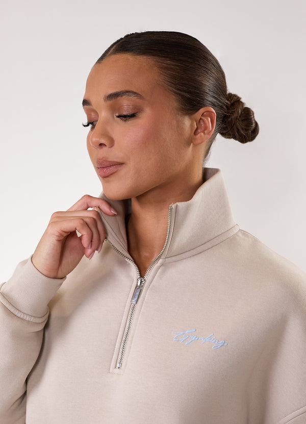 Gym King Script Mindset Funnel Light Stone/Sky Blue