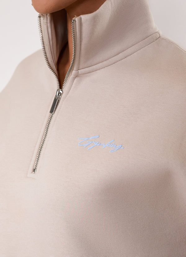 Gym King Script Mindset Funnel Light Stone/Sky Blue