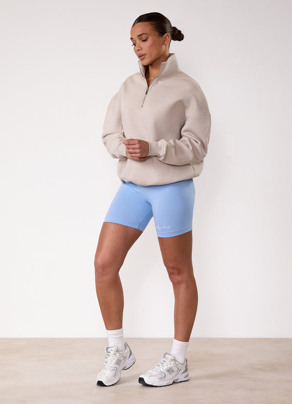 gym king Script Mindset Funnel Light Stone/Sky Blue